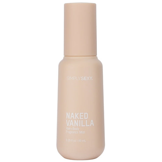 SIMPLY SEXY - PHEROMONE HAIR + BODY MIST - NAKED VANILLA - 3.35 floz | 99mL